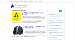 Desktop Screenshot of mazzastick.com