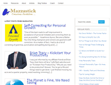 Tablet Screenshot of mazzastick.com